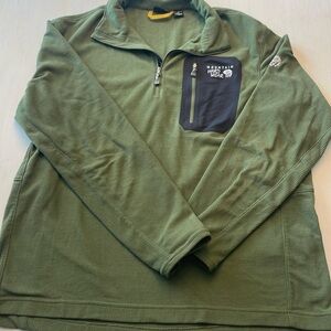 Mountain Hardware Men's XXL Quarter-zip Fleece